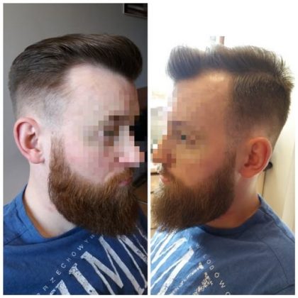 stylizacja męska barber